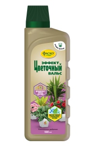 Удобрение жидкое Фаско Эффект Цветочный вальс минеральное 500 мл