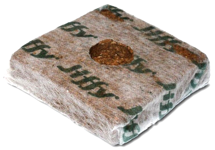 Таблетка для рассады Джиффи кокосовая 100х100 мм