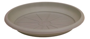 Поддон Сантино ТЕРРА для кашпо 2,3л пластик d15,5см шаде