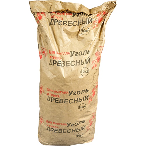 Уголь для мангала и гриля березовый 10кг
