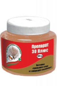Инсектицид ЗАС Препарат 30 Плюс для садовой обработки от зимующих насекомых 250мл