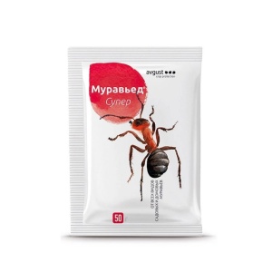 Инсектицид Август Муравьед супер от садовых муравьев 50 гр