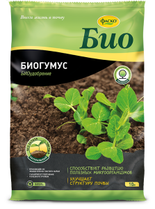 Удобрение сухое Фаско Био Биогумус органоминеральное 10л