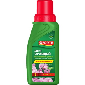Удобрение жидкое БОНА ФОРТЕ КРАСОТА для орхидей минеральное 285мл