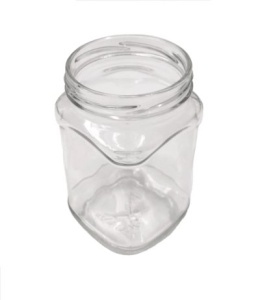 Банка Твист-офф Квадрат для консервирования стекло Ø-82мм V-0,64л