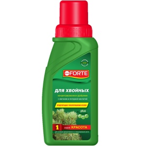 Удобрение жидкое БОНА ФОРТЕ КРАСОТА для хвойных растений минеральное 285мл