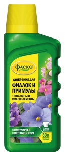 Удобрение жидкое Фаско Цветочное счастье  минеральное для Фиалок и примулы 285 мл