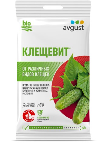 Инсектицид Август Клещевит от клещей 10 мл