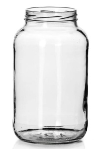 Банка Твист-офф для консервирования стекло Ø-82мм, V-1,5л, Велес