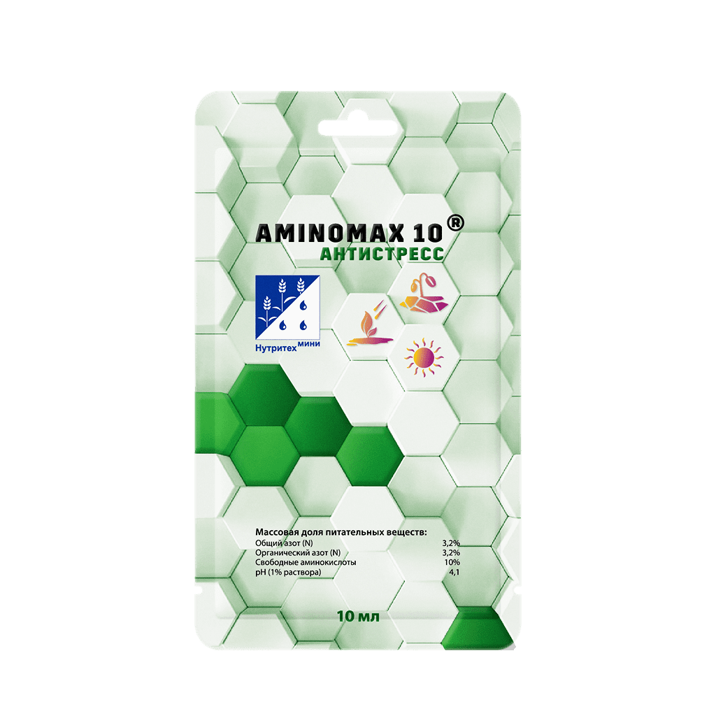 Регулятор роста АМИНОМАКС 10 антистресс 10мл
