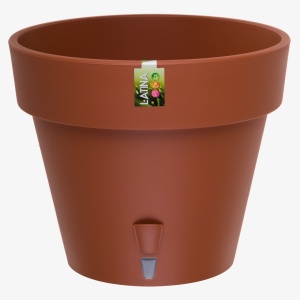 Горшок Латина 11,5л без дренажного картриджа Терракот