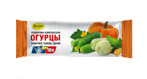 Удобрение сухое Фаско минеральное Огурцы водорастворимое 10гр