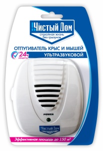 Отпугиватель Чистый дом от крыс и мышей ультразвуковой 220В