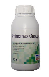 Удобрение жидкое АМИНОМАКС Овощной органоминеральное 0.5л