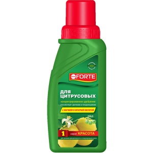 Удобрение жидкое БОНА ФОРТЕ КРАСОТА для цитрусовых минеральное 285мл