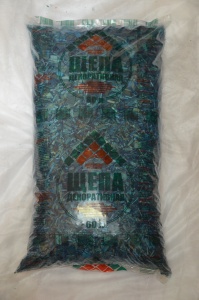 Щепа декоративная ДК синяя 60л