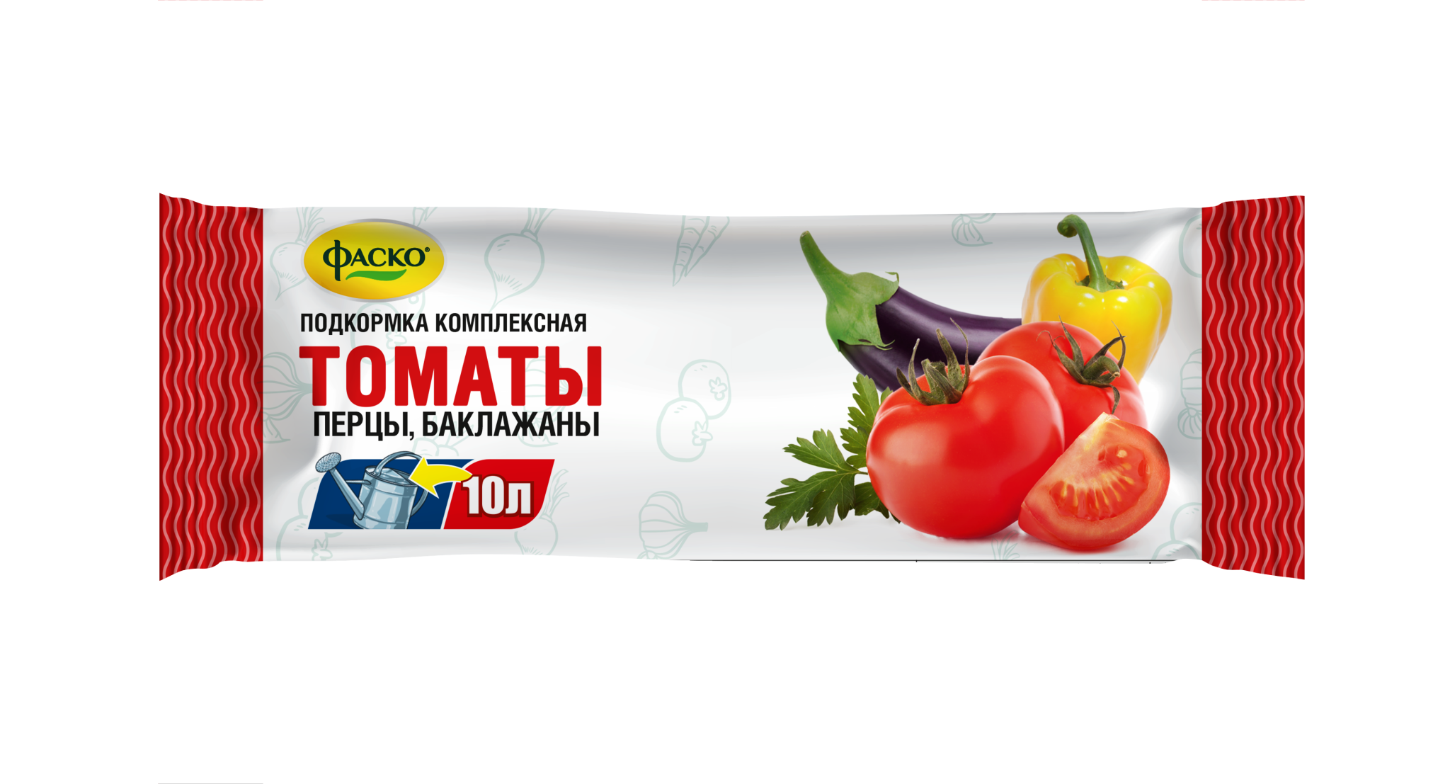 Удобрение сухое Фаско минеральное Томаты водорастворимое 10гр